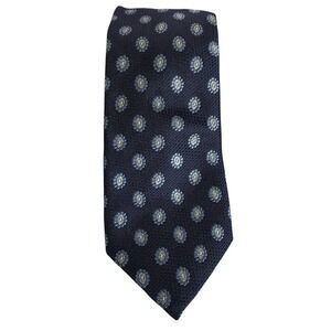 Daniel Cremieux Men's Navy‎ Blue 100% Italian Silk Tie NWT